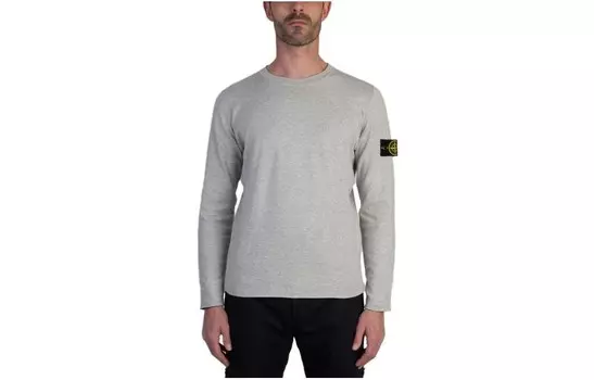 Свитер мужской серый Stone Island, серый