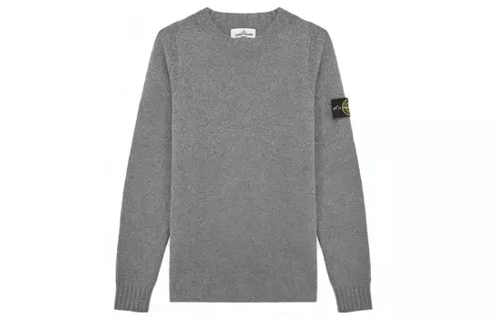 Свитер мужской серый Stone Island, серый