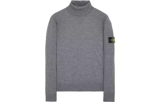 Свитер мужской серый Stone Island, серый