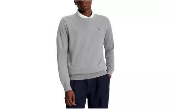 Свитер мужской серый Tommy Hilfiger, серый