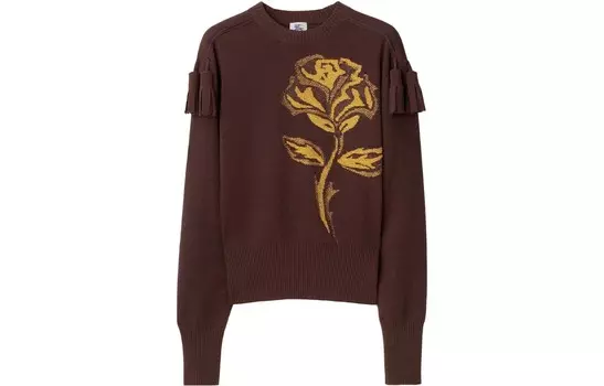 Свитер мужской шоколадный Burberry, цвет Chocolate