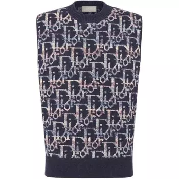 Свитер мужской синий Dior, синий