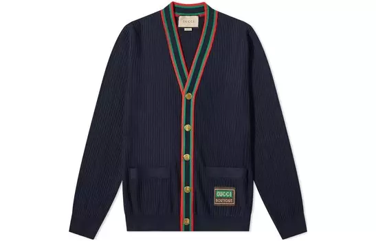 Свитер мужской синий Gucci, синий