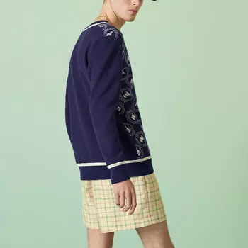 Свитер мужской синий Gucci, синий