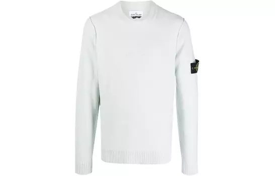 Свитер мужской Stone Island, белый