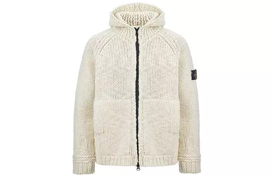 Свитер мужской Stone Island, кремовый