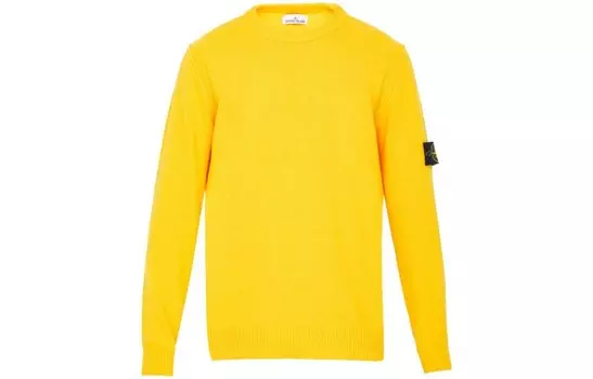 Свитер мужской Stone Island, желтый