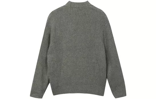 Свитер мужской светло-серый Uniqlo, серый