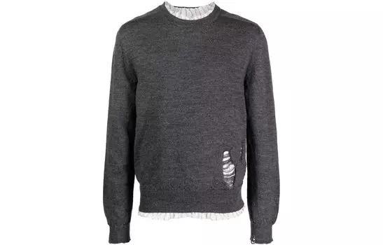 Свитер мужской темно-серый Maison Margiela, темно-серый