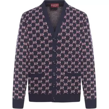 Свитер мужской темно-синий Gucci, синий