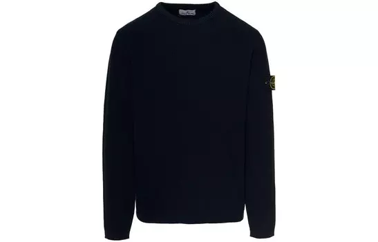 Свитер мужской темно-синий Stone Island, синий