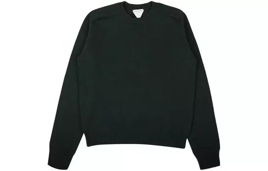 Свитер мужской темно-зеленый Bottega Veneta, темно-зеленый