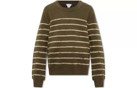 Свитер мужской зеленый Bottega Veneta, зеленый