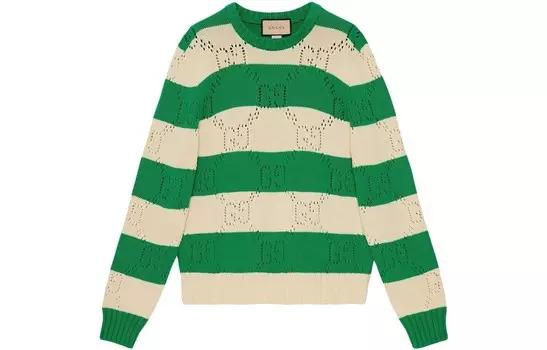 Свитер мужской зеленый Gucci, зеленый