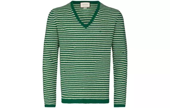Свитер мужской зеленый Gucci, зеленый