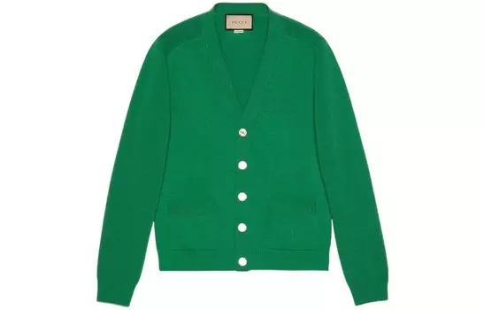 Свитер мужской зеленый Gucci, зеленый