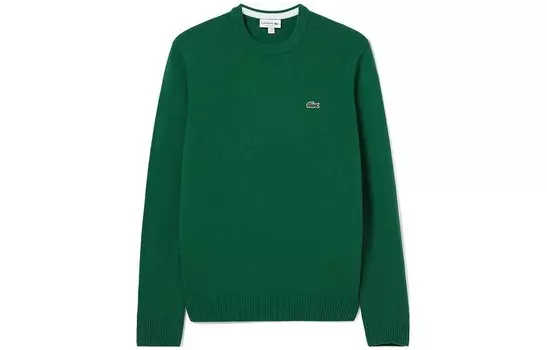 Свитер мужской зеленый Lacoste, зеленый