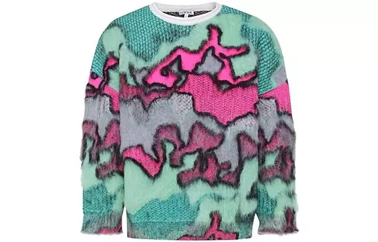 Свитер мужской зеленый Loewe, зеленый