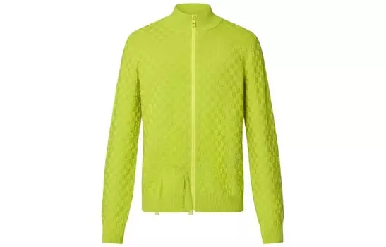 Свитер мужской зеленый Louis Vuitton, зеленый