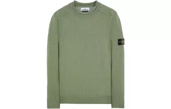 Свитер мужской зеленый Stone Island, зеленый