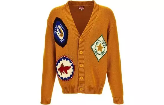 Свитер мужской желтый Kenzo, желтый
