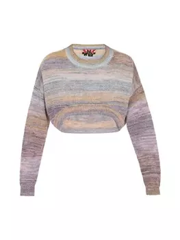 Свитер myMo, цвет blue multicolor