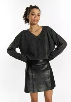 Свитер myMo ROCKS, черный