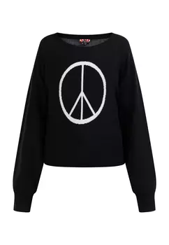 Свитер myMo ROCKS, черный