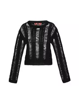 Свитер myMo ROCKS, черный