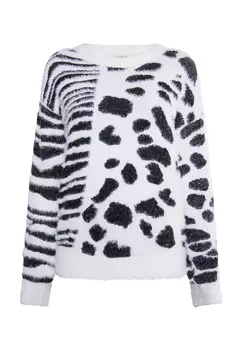 Свитер myMo ROCKS Strick, белый