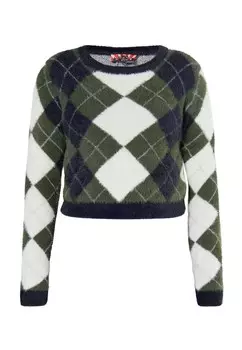 Свитер myMo ROCKS, зеленый