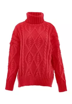 Свитер myMo Rollkragen, коралловый