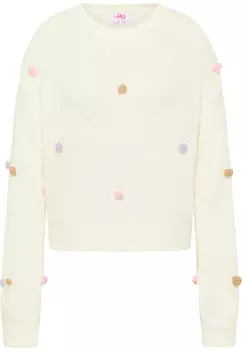 Свитер myMo Strick, белый