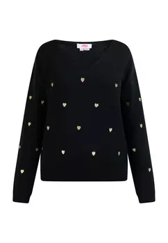 Свитер myMo Strick, черный