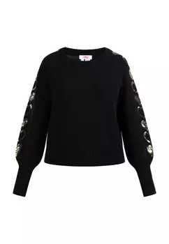 Свитер myMo Strick, черный