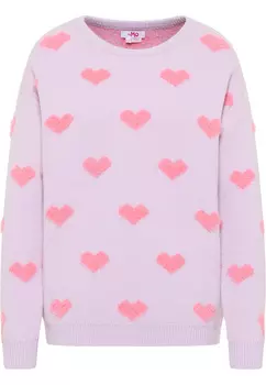 Свитер myMo Strick, цвет Hellviolett