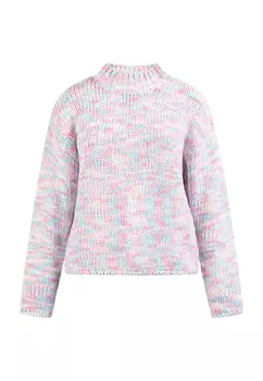 Свитер myMo Strick, цвет Rosa Mehrfarbig
