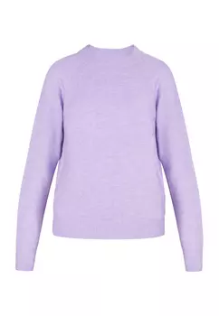 Свитер myMo Strick, фиолетовый