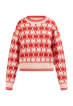 Свитер myMo Strick, красный