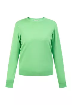 Свитер myMo Strick, светло-зеленый