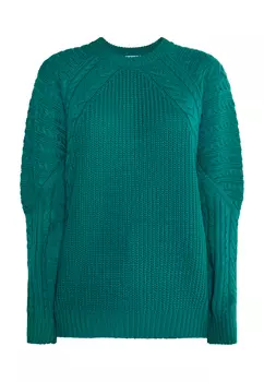 Свитер myMo Strick, зеленый