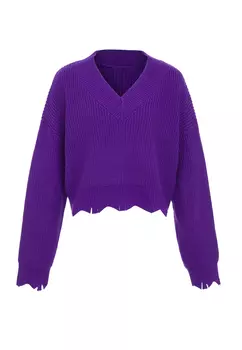 Свитер myMo Sweater, фиолетовый