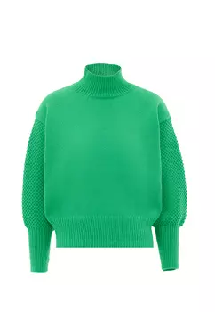 Свитер myMo Sweater, зеленый