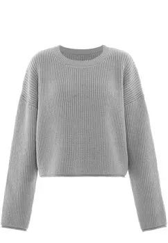 Свитер myMo, светло-серый меланж