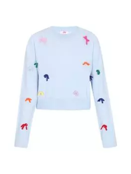 Свитер myMo, светло-синий