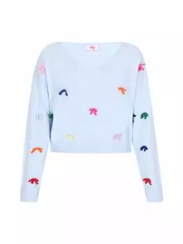 Свитер myMo, светло-синий