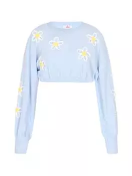 Свитер myMo, светло-синий