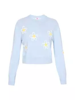 Свитер myMo, светло-синий