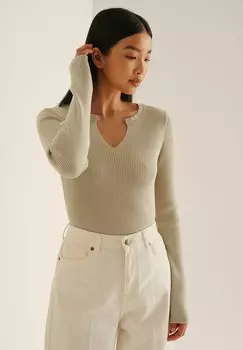 Свитер NA-KD, цвет Beige