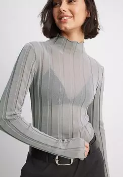 Свитер NA-KD, серый